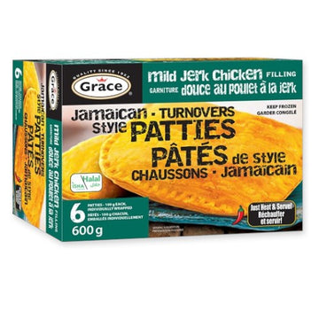 Grace Jerk Chicken Patty Mild 6*600g