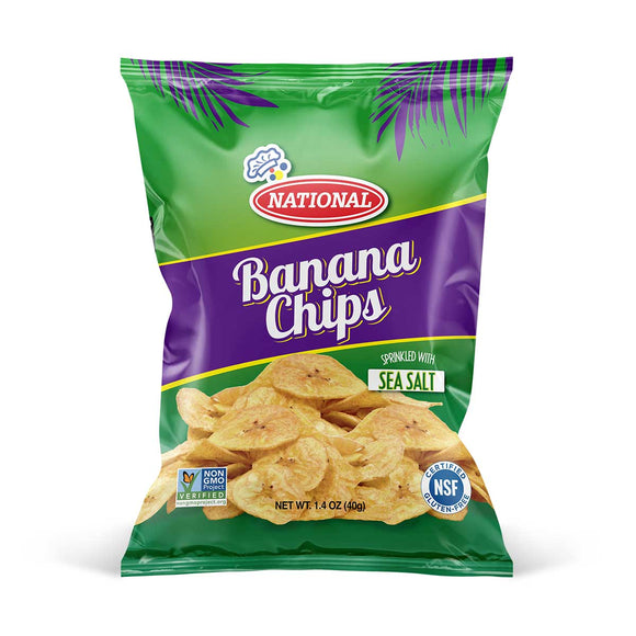 National Chips Green Banana 40g