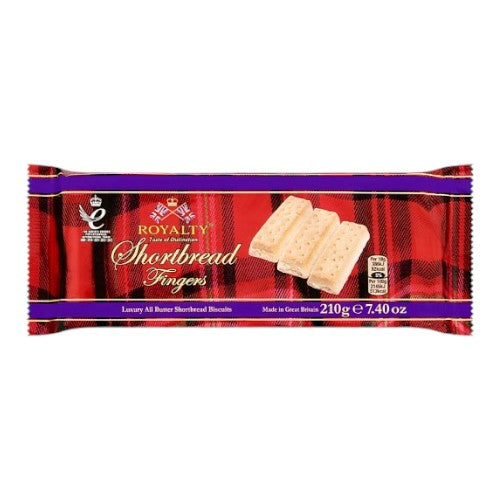 Royalty Short Bread Fingers 210G