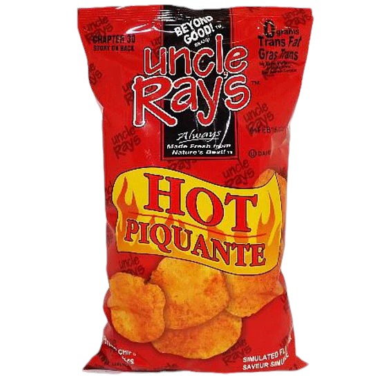 Uncle Ray Chips Hot 130g