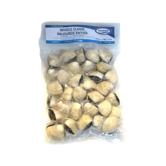 Oceanprime Whole Clam 500g