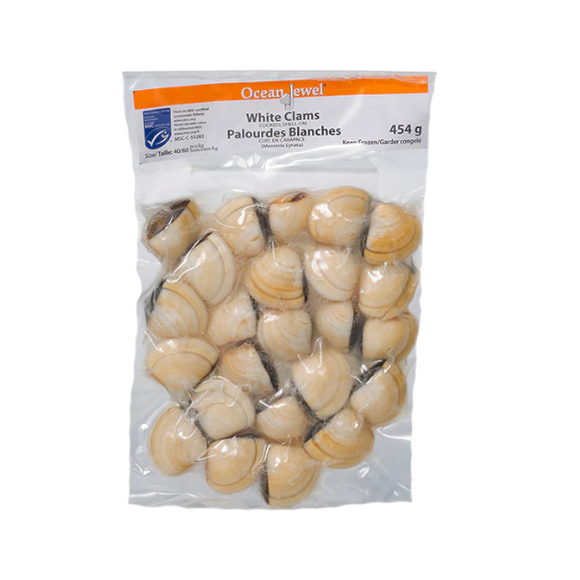 Ocean Jewel Cooked White Clams 454g