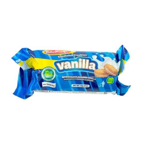 Butterkist Sandwich Cookies Vanilla 50g