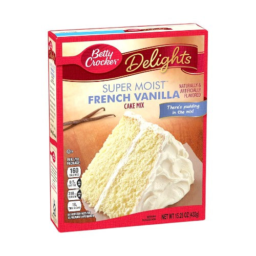 Betty Crocker French Vanilla Cake Mix 375G