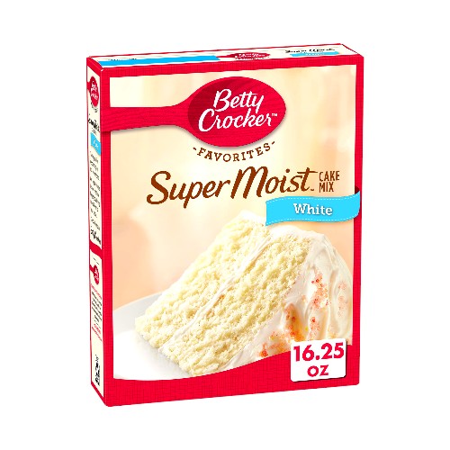 Betty Crocker cake Mix White 375g